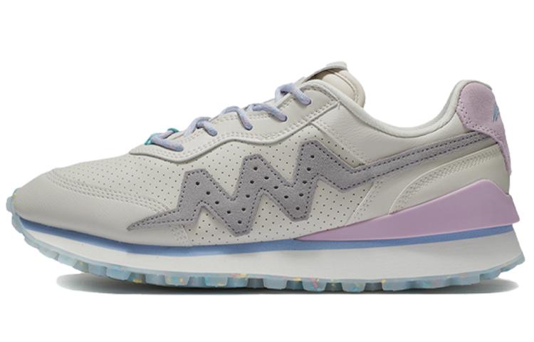 Li-Ning LiNing Wade 001 Marshmallow Series Anti-Slip Wear-Resistant Lightweight Coverage Low-Top Casual Shoes White Gray