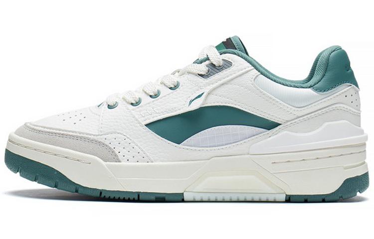 Li-Ning LiNing RSR 101 Anti-Slip And Wear-Resistant Lightweight Low-Top Skateboard Shoes Men's White Gray Green