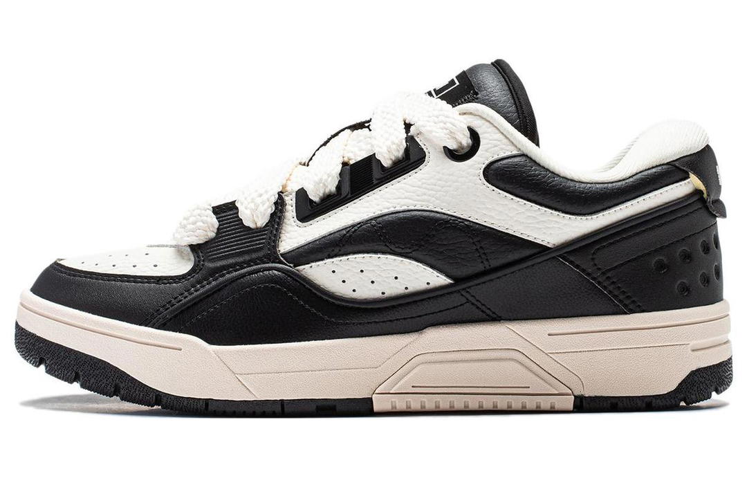 Li-Ning LiNing RSR 101 XXL RSR 101 XXL Cushioning Anti Slip And Wear Resistant Low Top Basketball Shoes Unisex Black White