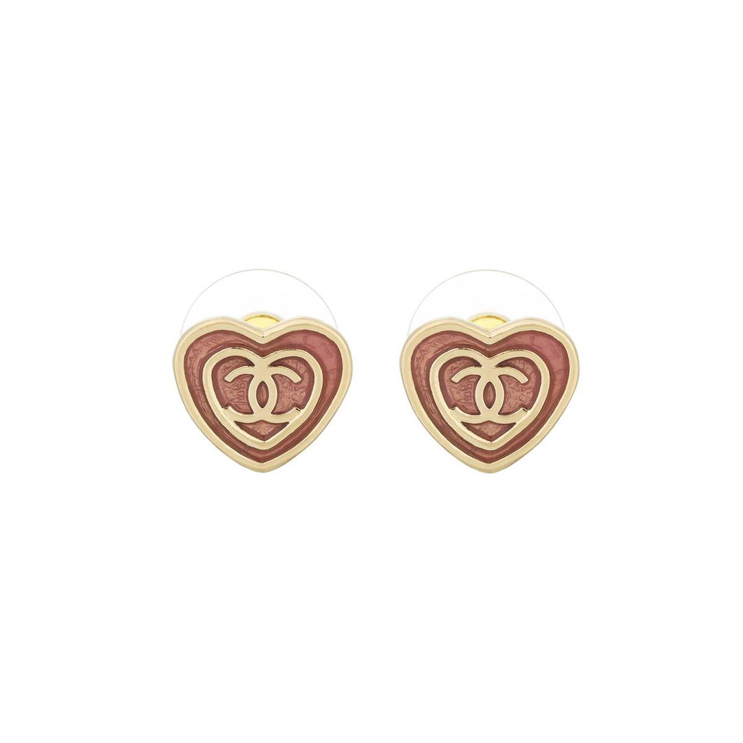 Chanel Chanel - Stud Earrings Women's Gold