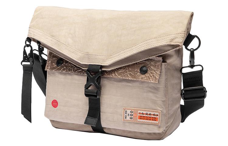 Li-Ning LiNing Fabric Messenger Bag Shoulder Bag Crossbody Bag Regular Unisex Khaki