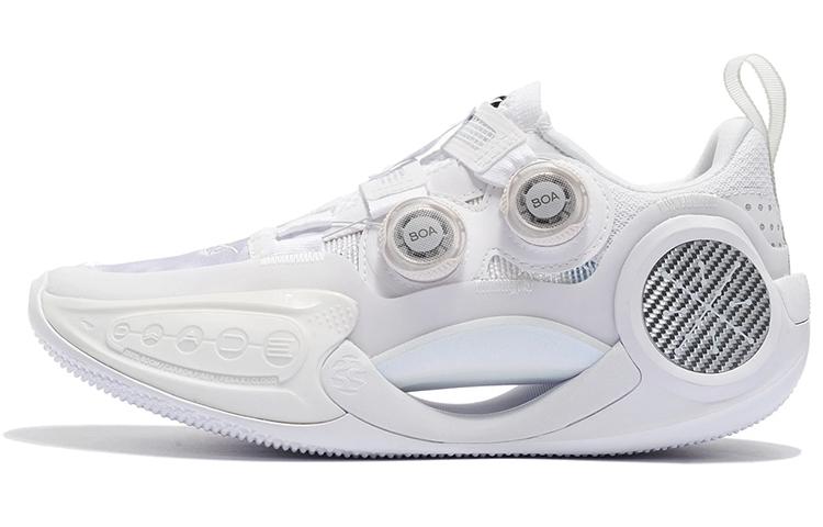 Li-Ning LINING WOW 9 Basketball Shoes Unisex Low Top Standard White