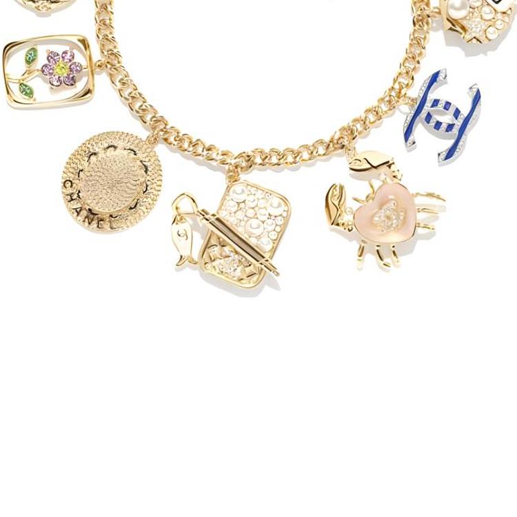 Chanel Chanel Metal Necklaces Women's Gold