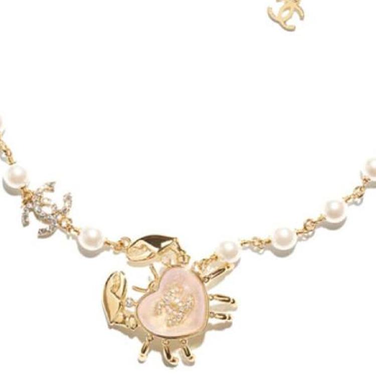 Chanel Chanel Metal Necklaces Women's Gold