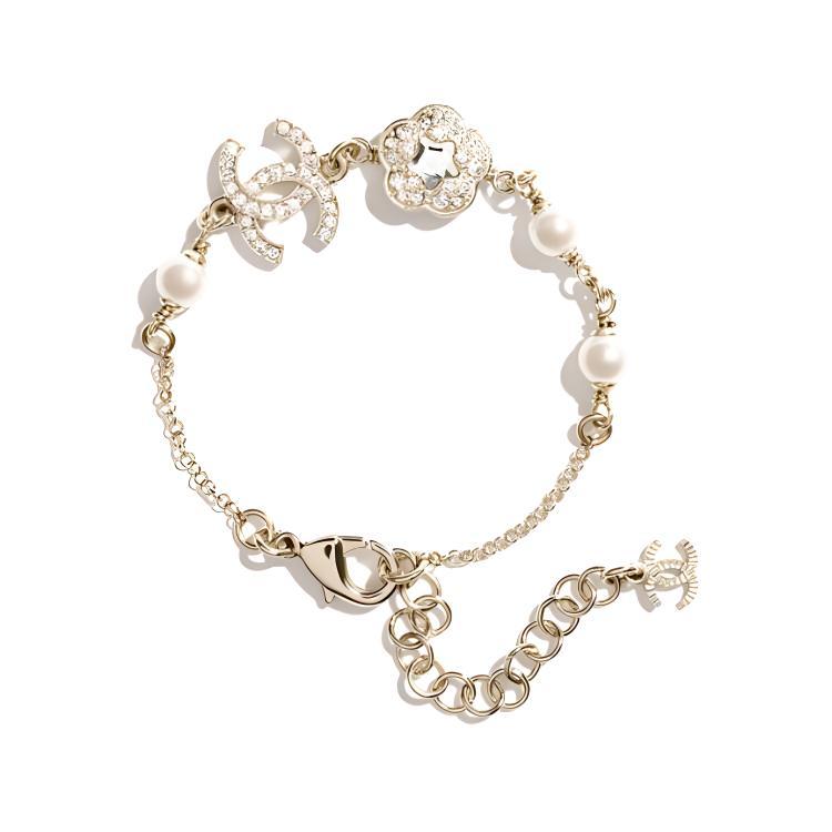 Chanel Chanel Metal Bracelets Women's Gold