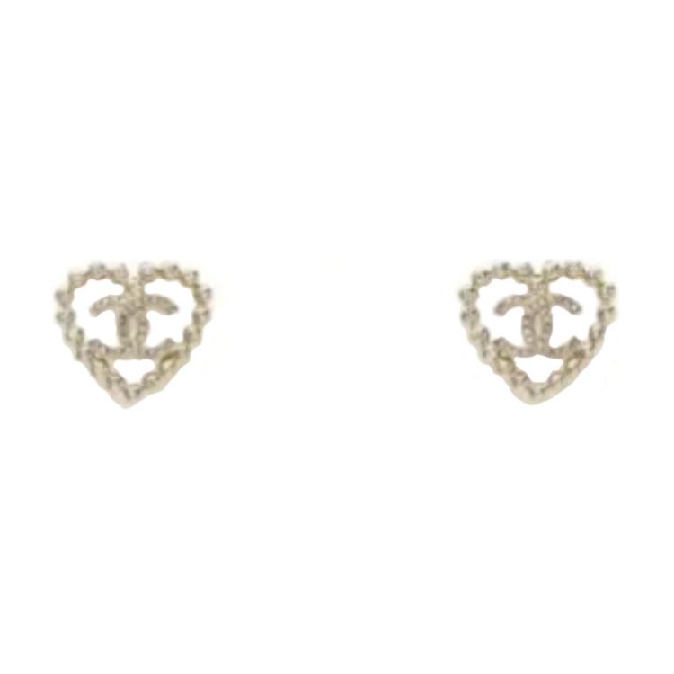 Chanel Chanel - Stud Earrings Unisex Gold
