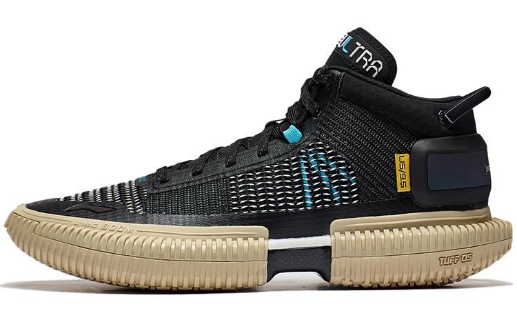 Li-Ning LiNing Badfive 3 Ultra Breathable Support Rebound Mid Top Basketball Shoes Men's Black