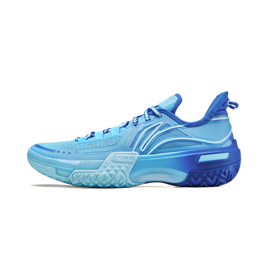 Li-Ning LINING Shudder Basketball Shoes Men Low Top Blue
