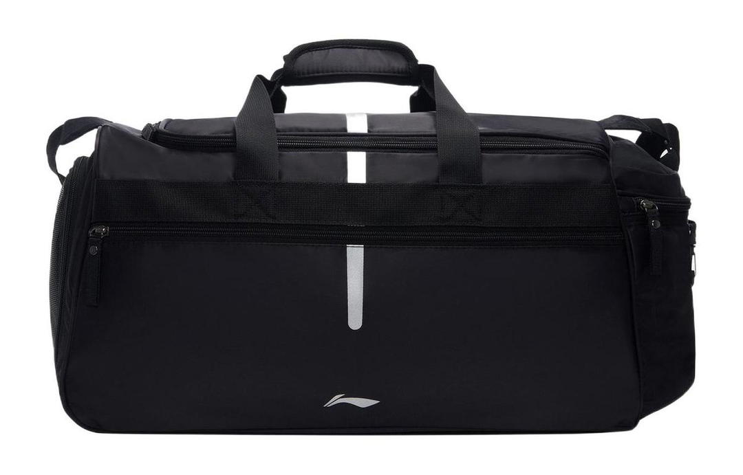 Li-Ning LiNing Training Series Polyester Handbag Shoulder Bag Crossbody Bag Gym Bag Unisex Black