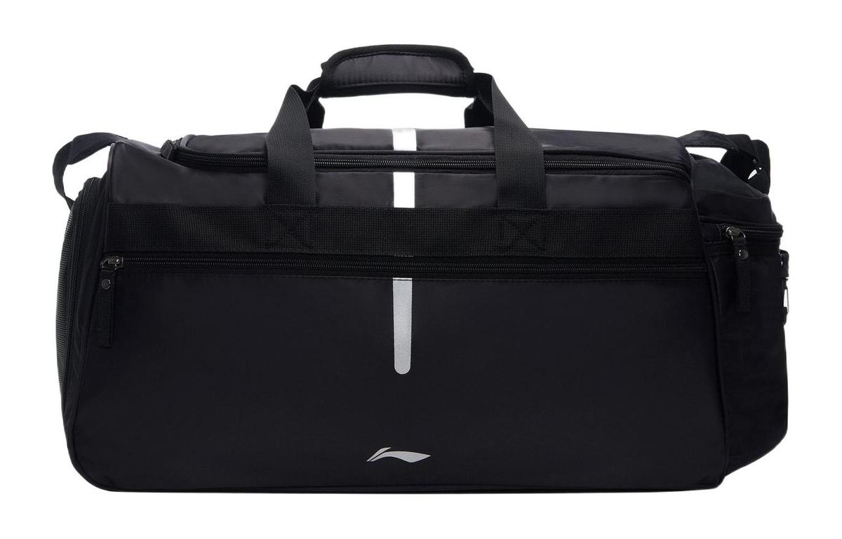 Li-Ning LiNing Training Series Polyester Handbag Shoulder Bag Crossbody Bag Gym Bag Unisex Black