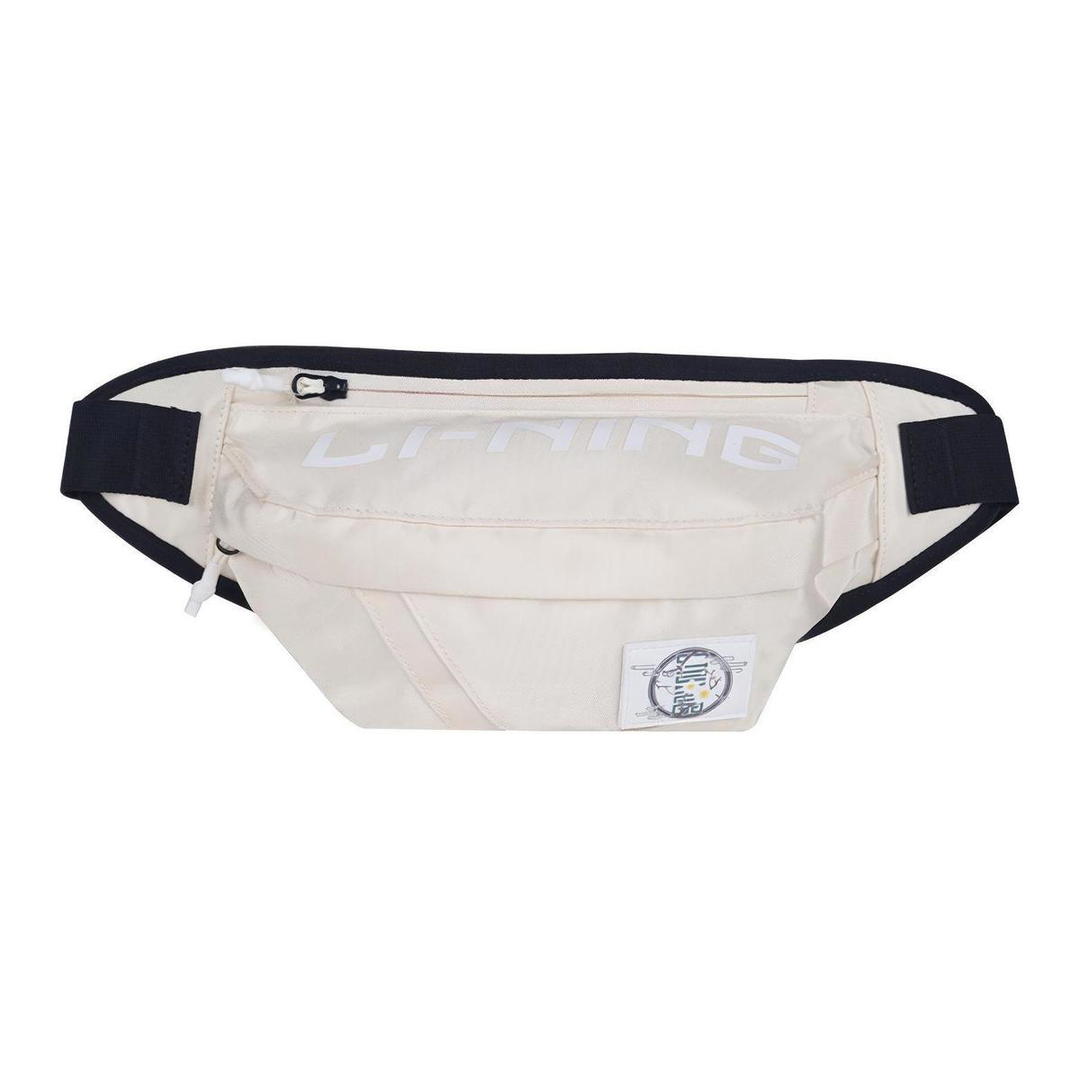 Li-Ning LiNing Polyester Crossbody Bags Fanny Pack Regular Unisex White