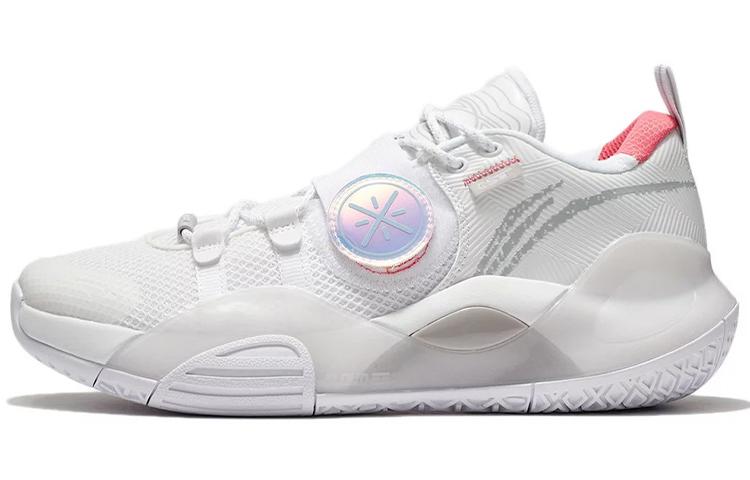 Li-Ning LINING The Whole City Is 8 Lite Basketball Shoes Men Low Top White/Blue/Purple