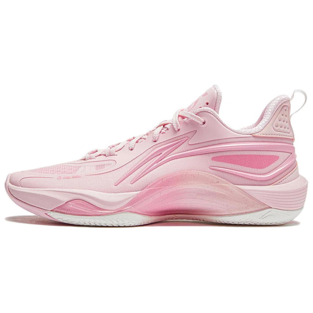 Li-Ning LiNing Shining Durable Breathable Low Top Basketball Shoes Men's Pink