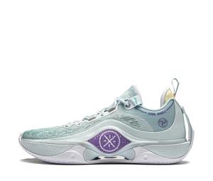 Buy LiNing Shadow 5 V2 Cushioning Anti Slip Wear Resistant Breathability Low Top Basketball Shoes Men's Light Blue White at Sasom – Authentic and Ready to Ship