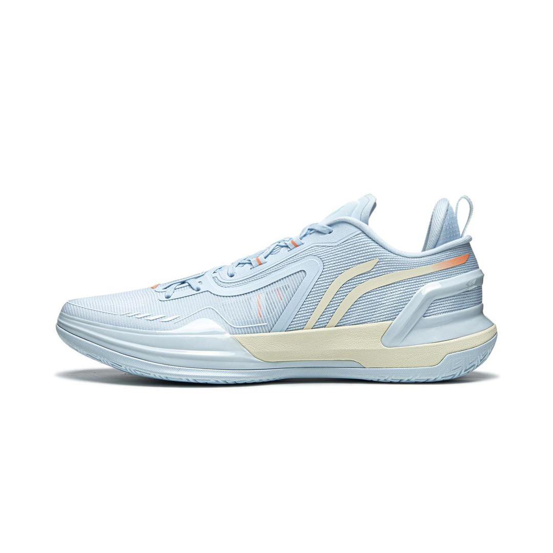 Li-Ning LiNing Liren Assassin 1 Snowmelt Cushioned Slip Resistant Lightweight Rebound Low Top Basketball Shoes Men's Sky Blue