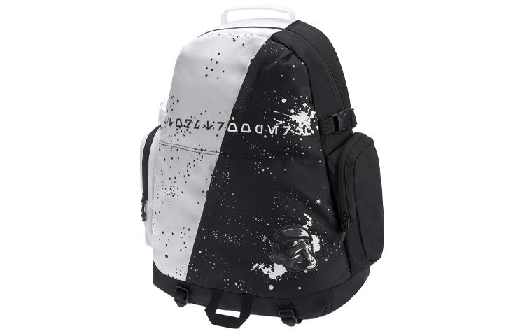Li-Ning LiNing × Star Wars Collaboration Polyester Backpack Regular Unisex Black White