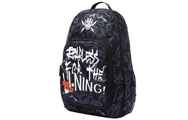 Li-Ning LiNing Sports Life Collection Fabric Backpack Unisex Dark Blue