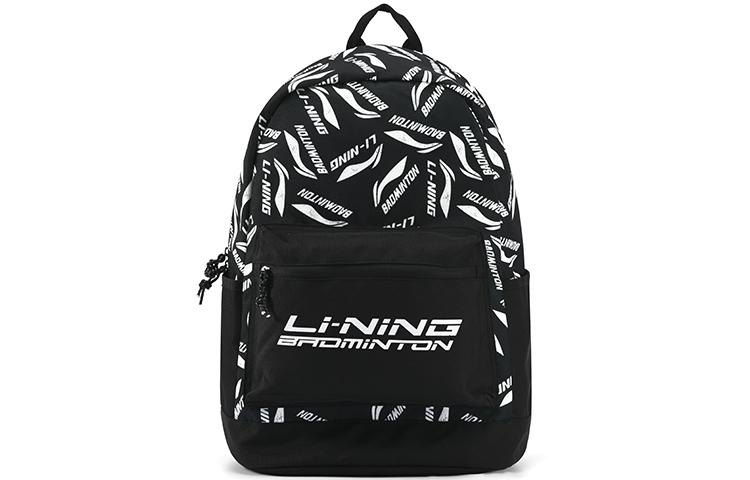 Li-Ning LiNing Fabric Backpack Regular Unisex Black White