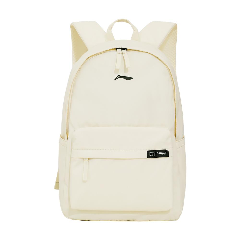 Li-Ning LiNing Polyester Backpack Regular Unisex Ecru