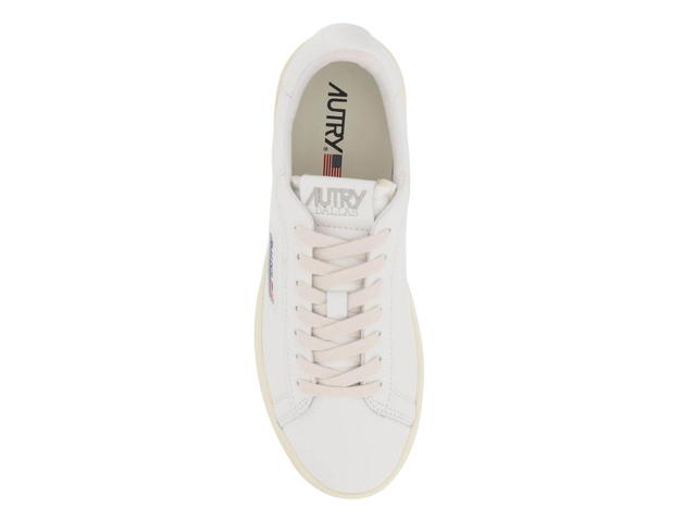 Autry Autry Dallas Low Sneakers in Leather Color White - view 2