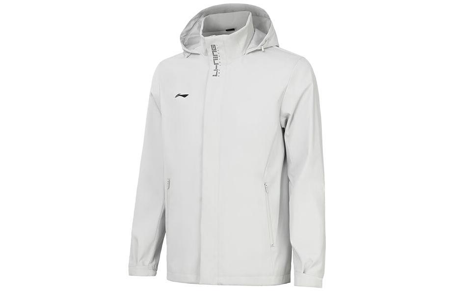 Li-Ning LiNing Fitness Series Trench Coat Men's Sichuan Gray
