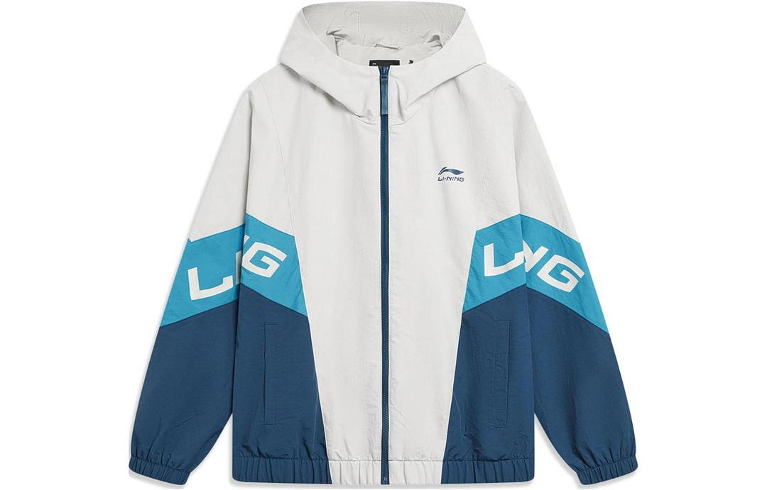 Li-Ning LiNing Sports Fashion Collection Trench Coat Unisex Deep Duck Blue