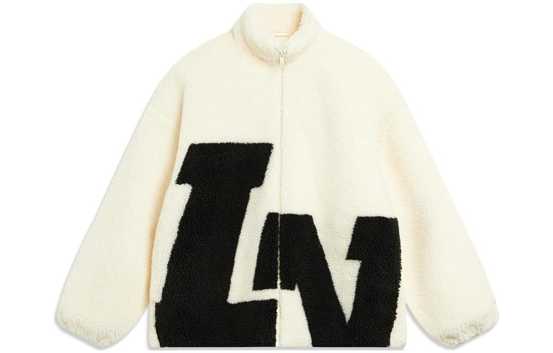 Li-Ning LiNing Sports Fashion Collection Puffer Jacket Unisex Papyrus White
