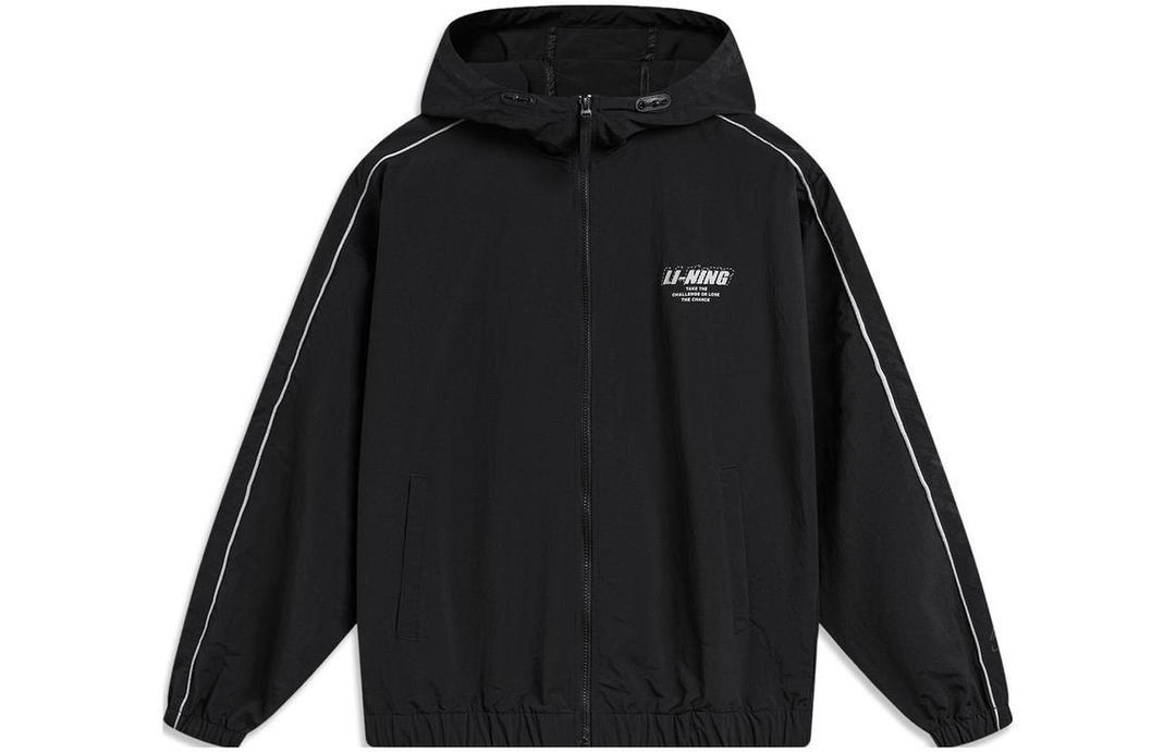 Li-Ning LiNing Lotus Leaf Trench Coat Unisex Black