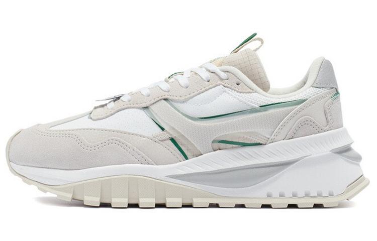 Li-Ning LiNing Fangyuan EVO Cushioned Slip-Resistant Low-Top Running Shoes Women's Bellflower Gray