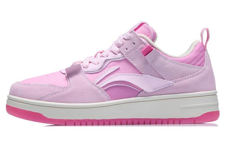 Li-Ning LiNing Layer Pro Anti Slip Wear Resistant Low Top Skateboard Shoes Women's Cherry Blossom Pink