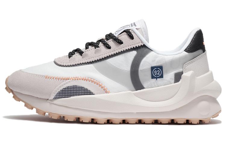 Li-Ning LiNing Durable Breathable Low-Top Running Shoes Women's White Gray