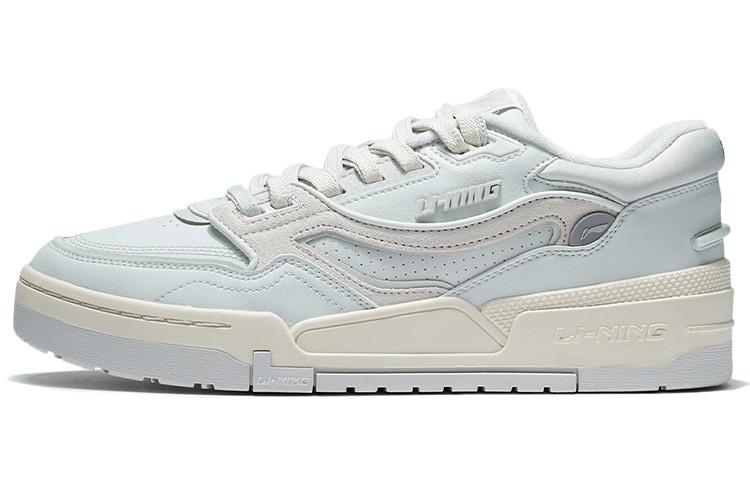 Li-Ning LiNing 001 BTC BTC Lightweight And Breathable Low-Top Skateboard Shoes Frost White Gray