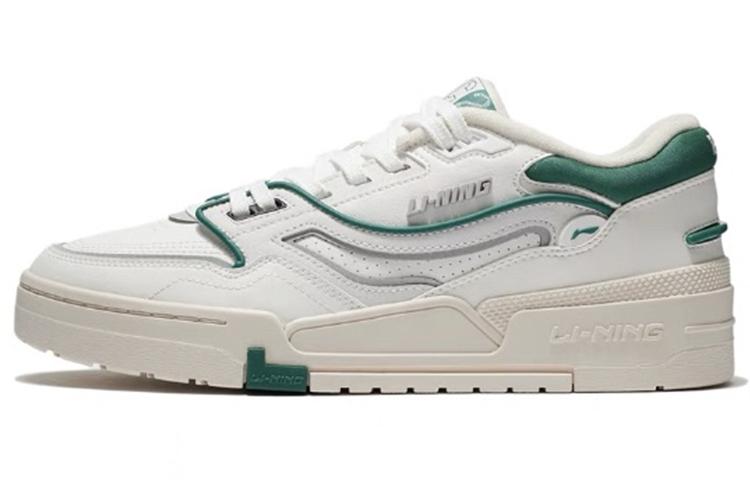 Li-Ning LiNing 001 BTC BTC Low Top Skateboard Shoes Women's White Green