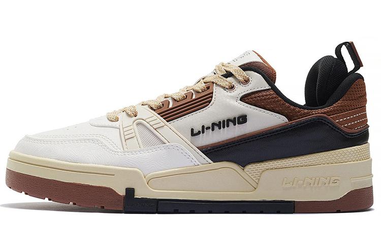 Li-Ning LiNing 001 BTC 001 Btc Low-Top Skateboard Shoes Men's White Brown