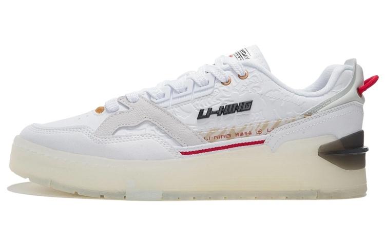 Li-Ning LINING 001 BTC Skateboard Shoes Men Low Top Standard White