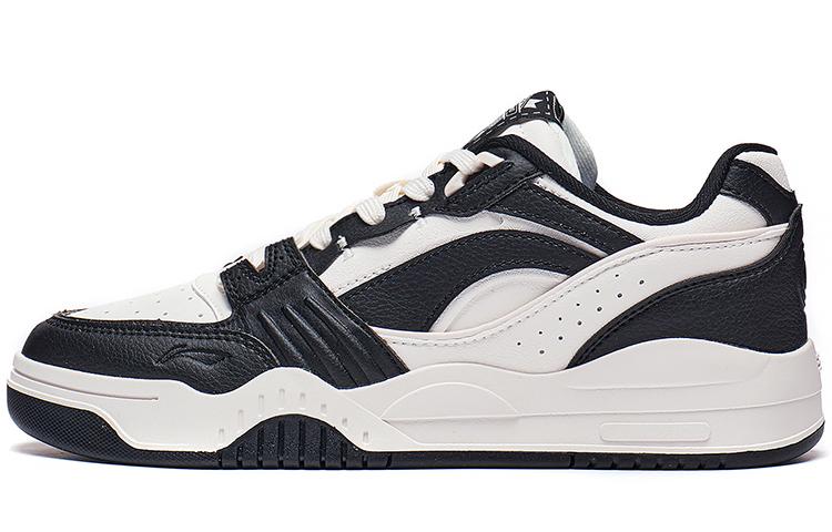 Li-Ning LiNing Yuebai Anti Slip Wear Resistant Breathable Height Increasing Low Top Skateboard Shoes Men's White Black