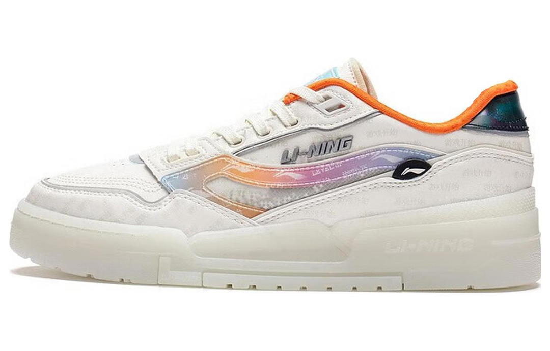 Li-Ning LiNing 001 BTC Btc Prm Durable Breathable Low-Top Skateboard Shoes White