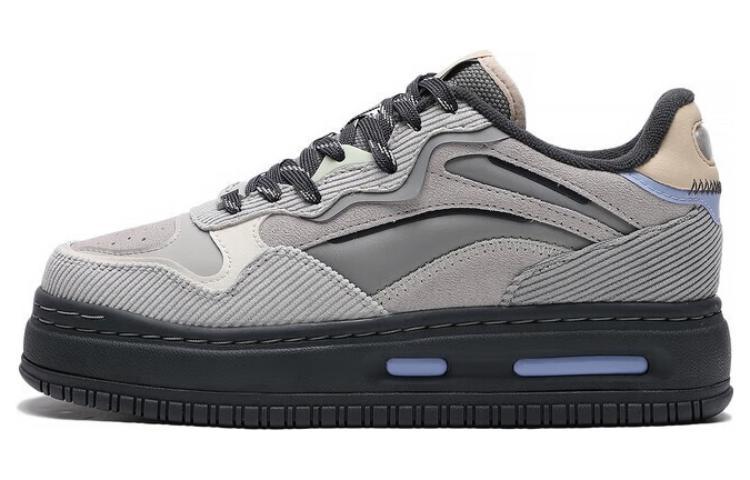 Li-Ning LiNing Future C1 Durable Breathable Low Top Skateboard Shoes Women's Gray