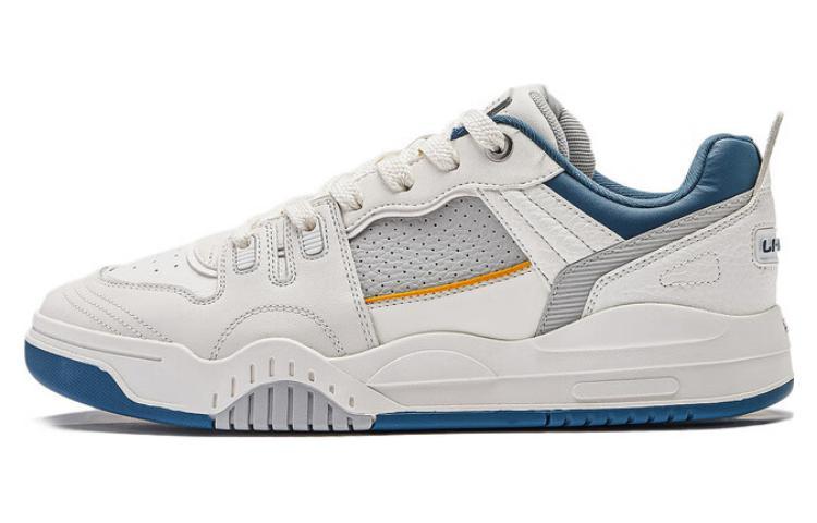 Li-Ning LiNing Jiang Yue Wear resistant And Lightweight Low Top Skateboard Shoes Men's White Gray