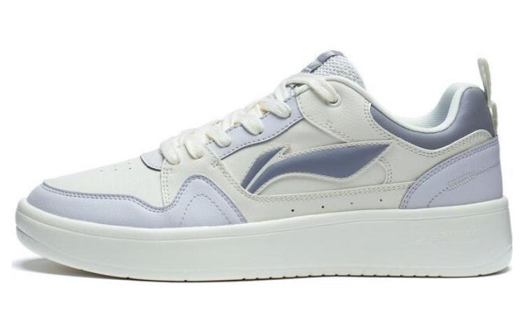 Li-Ning LiNing Line 2.0 At The Beginning Durable Breathable Low-Top Skateboard Shoes Men's White Gray