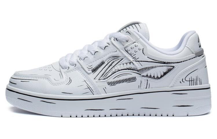 Li-Ning LINING Tianji Skateboard Shoes Women's Low Top White/Black