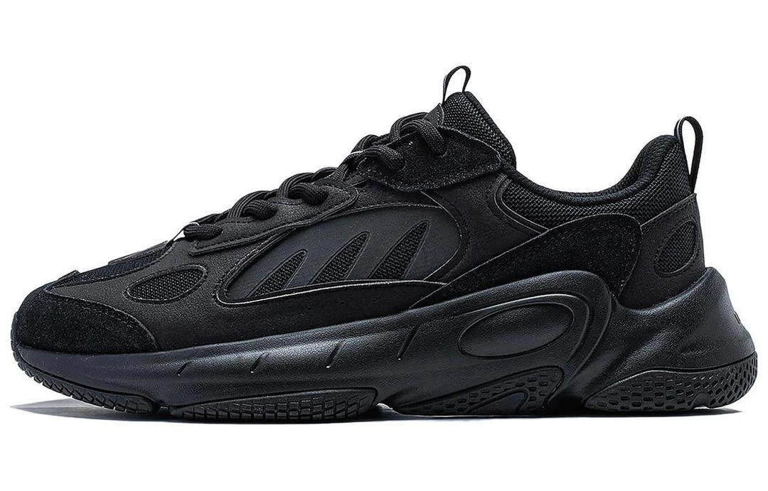 Li-Ning LiNing Wing Wind Wear-Resistant Low-Top Casual Shoes Men's Black