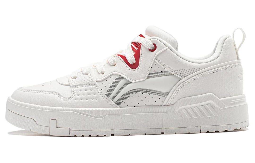 Li-Ning LiNing Common 80s CNY Slip-Resistant Cushioning Wear-Resistant Lightweight Low-Top Skateboard Shoes Women's