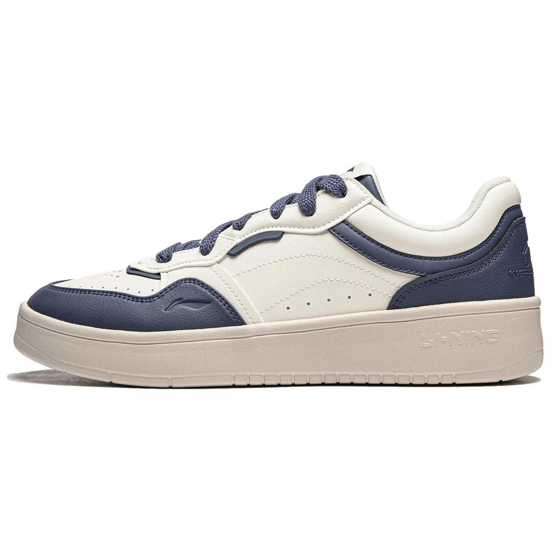 Li-Ning LiNing Line 2.0 At The Beginning V2 Anti-Slip Wear-Resistant Skateboard Shoes Men's White Blue