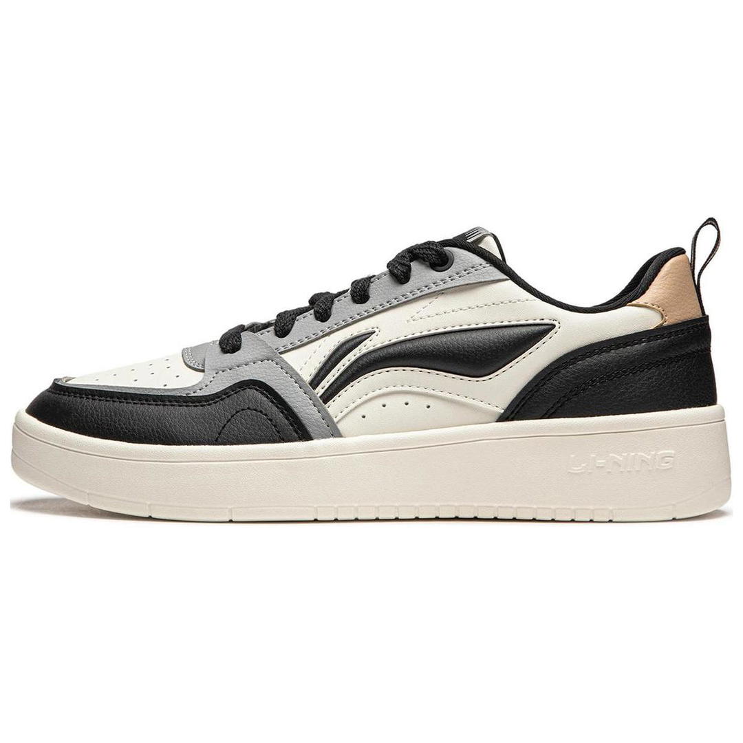 Li-Ning LiNing Yuanbao V2 Anti Slip Wear Resistant Skateboard Shoes Men's Black White Gray