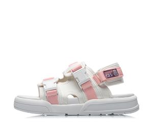 Buy LiNing Coca Beach Sandals Women's Pink White at Sasom – Authentic and Ready to Ship