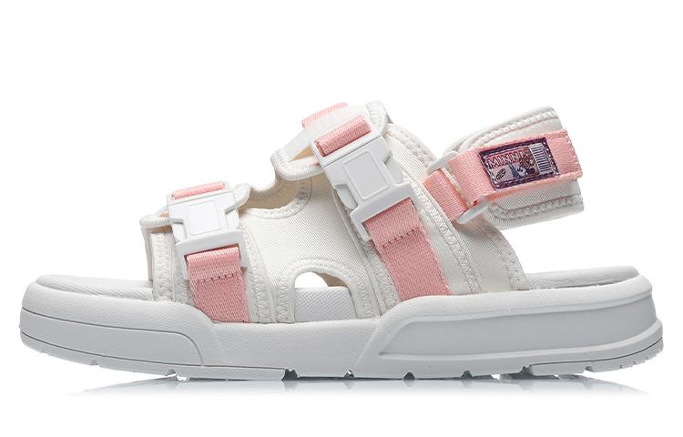 Li-Ning LiNing Coca Beach Sandals Women's Pink White