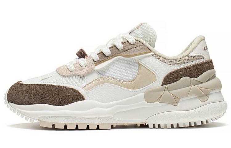 Li-Ning LINING Origin Casual Shoes Women's Low-Top Ecru/Reindeer Brown