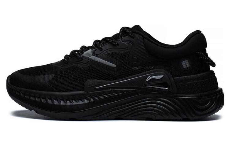 Li-Ning LiNing Spark Lite Anti Slip And Wear Resistant Breathable Low Top Sports Casual Shoes Men's Black