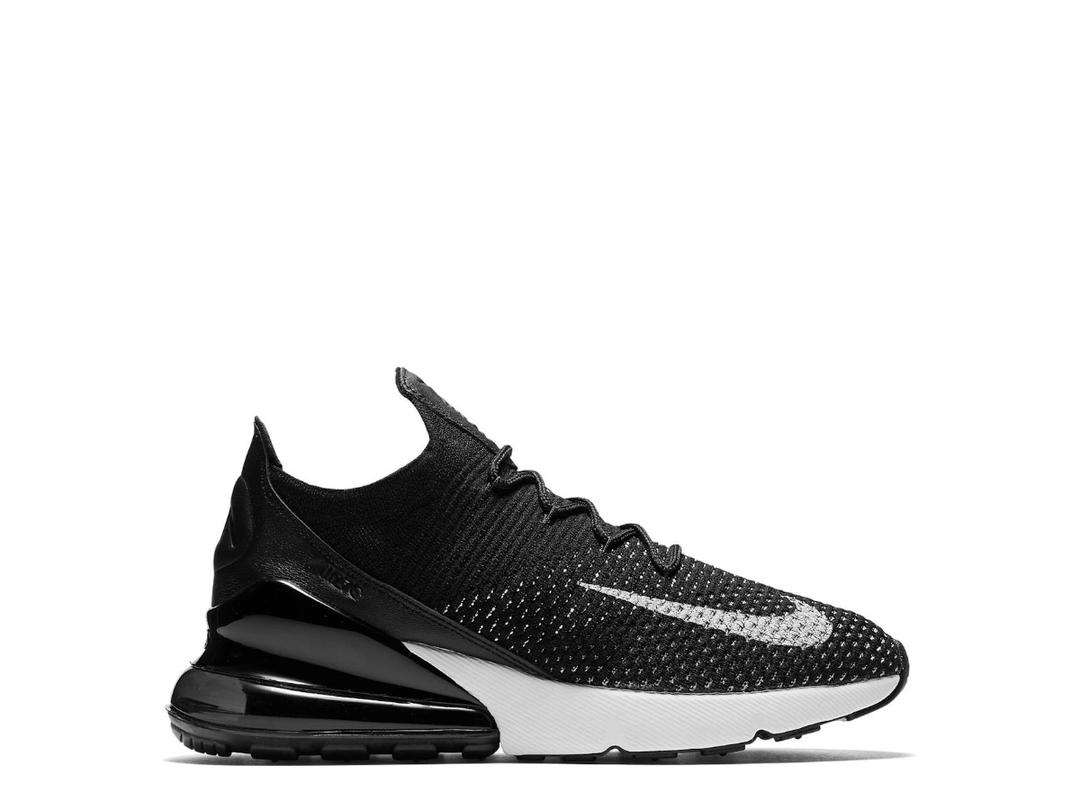 Nike Nike Air Max 270 Flyknit Black White (Women's)